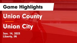 Union County  vs Union City  Game Highlights - Jan. 14, 2023