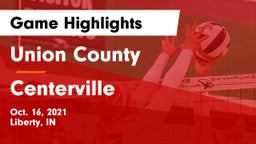 Union County  vs Centerville Game Highlights - Oct. 16, 2021