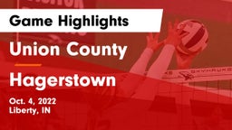 Union County  vs Hagerstown  Game Highlights - Oct. 4, 2022