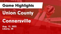 Union County  vs Connersville  Game Highlights - Aug. 12, 2023