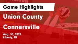 Union County  vs Connersville  Game Highlights - Aug. 30, 2023