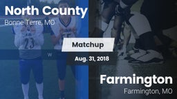 Matchup: North County High vs. Farmington  2018