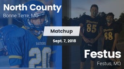 Matchup: North County High vs. Festus  2018