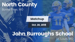 Matchup: North County High vs. John Burroughs School 2018