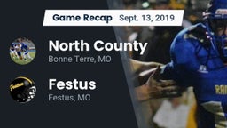Recap: North County  vs. Festus  2019
