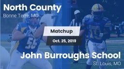 Matchup: North County High vs. John Burroughs School 2019