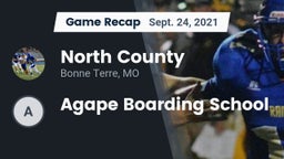 Recap: North County  vs. Agape Boarding School 2021