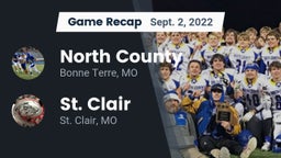 Recap: North County  vs. St. Clair  2022