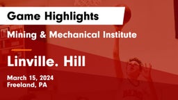 Mining & Mechanical Institute  vs Linville. Hill Game Highlights - March 15, 2024