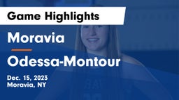 Moravia  vs Odessa-Montour  Game Highlights - Dec. 15, 2023