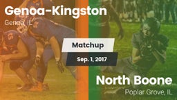 Matchup: Genoa-Kingston High vs. North Boone  2017