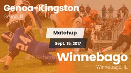 Matchup: Genoa-Kingston High vs. Winnebago  2017