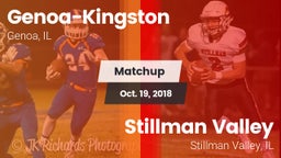Matchup: Genoa-Kingston High vs. Stillman Valley  2018