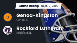 Recap: Genoa-Kingston  vs. Rockford Lutheran  2022