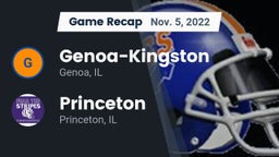 Recap: Genoa-Kingston  vs. Princeton  2022