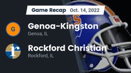 Recap: Genoa-Kingston  vs. Rockford Christian  2022