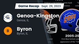 Recap: Genoa-Kingston  vs. Byron  2023