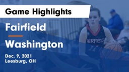 Fairfield  vs Washington  Game Highlights - Dec. 9, 2021