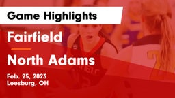Fairfield  vs North Adams  Game Highlights - Feb. 25, 2023