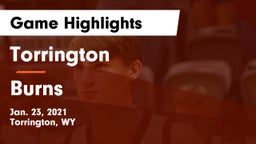 Torrington  vs Burns  Game Highlights - Jan. 23, 2021