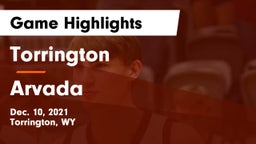 Torrington  vs Arvada  Game Highlights - Dec. 10, 2021