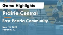Prairie Central  vs East Peoria Community  Game Highlights - Nov. 13, 2023