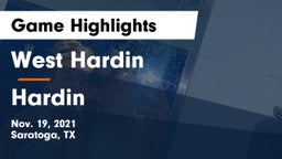 West Hardin  vs Hardin  Game Highlights - Nov. 19, 2021