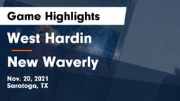 West Hardin  vs New Waverly  Game Highlights - Nov. 20, 2021