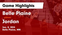Belle Plaine  vs Jordan  Game Highlights - Jan. 8, 2024