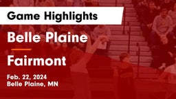 Belle Plaine  vs Fairmont  Game Highlights - Feb. 22, 2024