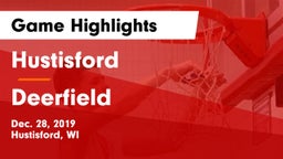 Hustisford  vs Deerfield Game Highlights - Dec. 28, 2019