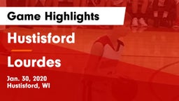 Hustisford  vs Lourdes  Game Highlights - Jan. 30, 2020