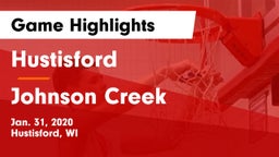 Hustisford  vs Johnson Creek Game Highlights - Jan. 31, 2020