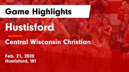 Hustisford  vs Central Wisconsin Christian Game Highlights - Feb. 21, 2020