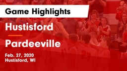 Hustisford  vs Pardeeville  Game Highlights - Feb. 27, 2020