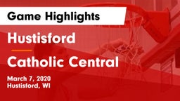 Hustisford  vs Catholic Central Game Highlights - March 7, 2020