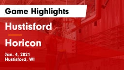 Hustisford  vs Horicon Game Highlights - Jan. 4, 2021