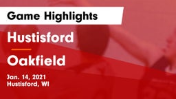 Hustisford  vs Oakfield  Game Highlights - Jan. 14, 2021