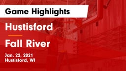 Hustisford  vs Fall River  Game Highlights - Jan. 22, 2021