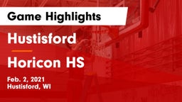 Hustisford  vs Horicon HS Game Highlights - Feb. 2, 2021