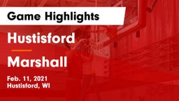 Hustisford  vs Marshall  Game Highlights - Feb. 11, 2021