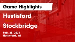 Hustisford  vs Stockbridge Game Highlights - Feb. 25, 2021