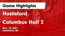 Hustisford  vs Columbus Half 2 Game Highlights - Nov. 18, 2021