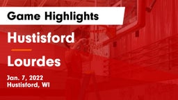 Hustisford  vs Lourdes  Game Highlights - Jan. 7, 2022