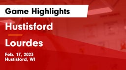 Hustisford  vs Lourdes  Game Highlights - Feb. 17, 2023