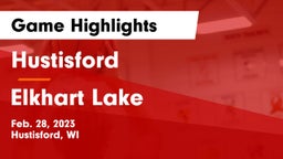 Hustisford  vs Elkhart Lake Game Highlights - Feb. 28, 2023