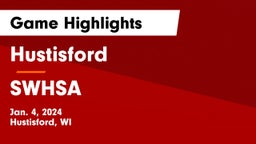 Hustisford  vs SWHSA Game Highlights - Jan. 4, 2024
