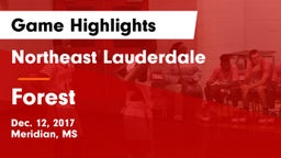 Northeast Lauderdale  vs Forest  Game Highlights - Dec. 12, 2017