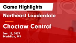 Northeast Lauderdale  vs Choctaw Central  Game Highlights - Jan. 13, 2023