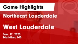 Northeast Lauderdale  vs West Lauderdale  Game Highlights - Jan. 17, 2023